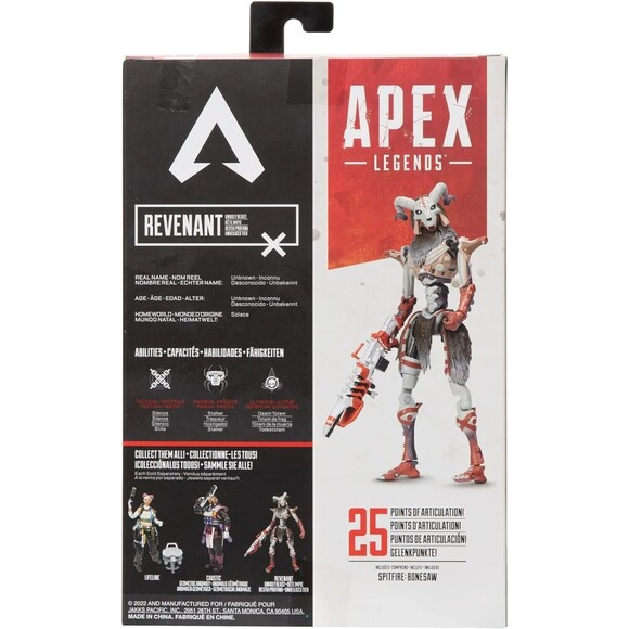 Jakks Pacific - Revenant - Apex Legends #17 - Action Figure w/ Accessories 6" - Picture 2 of 4